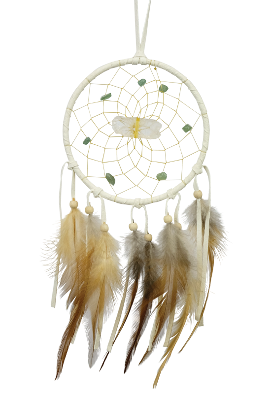 Monague 4" Vision Seeker w/Semi Precious Stones Dreamcatchers