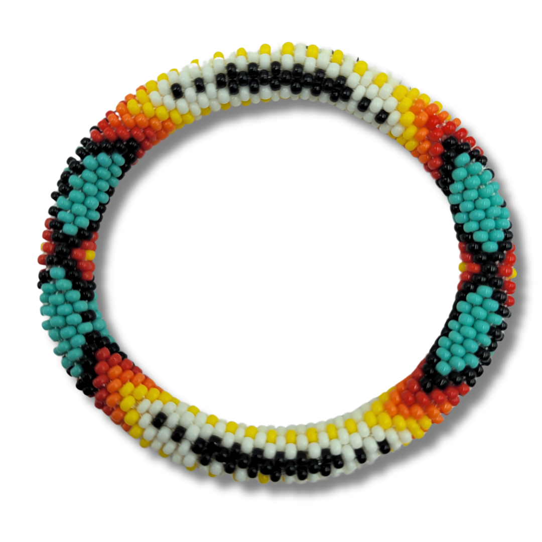 Tribal Roots Crochet Bangles