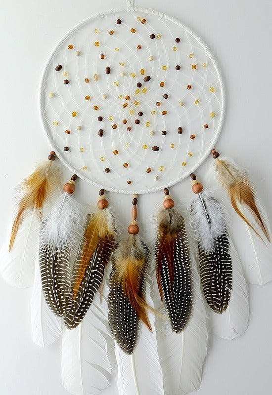 Monague 9" White Dreamcatcher