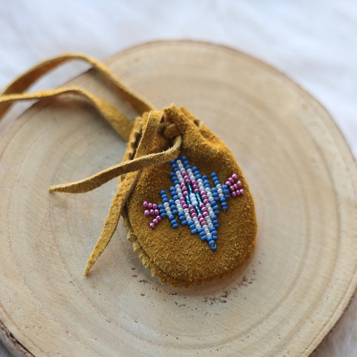 T. Sullivan Beaded Medicine Pouch