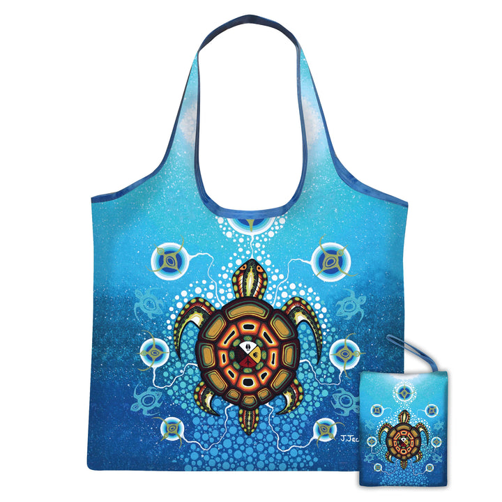 Oscardo Medicine Turtle Eco Shopping Bag