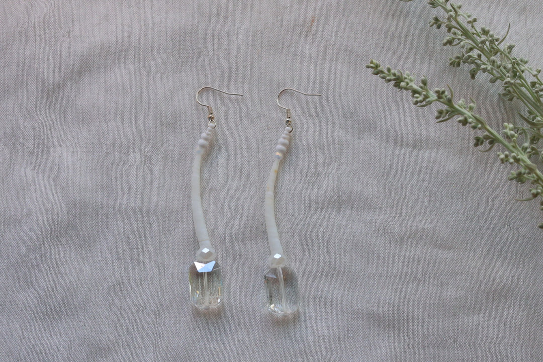Helen H. Single Dentalium Earring