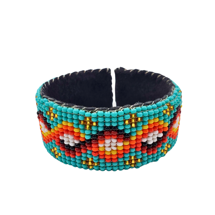 Tribal Roots Small Beaded Cuffs