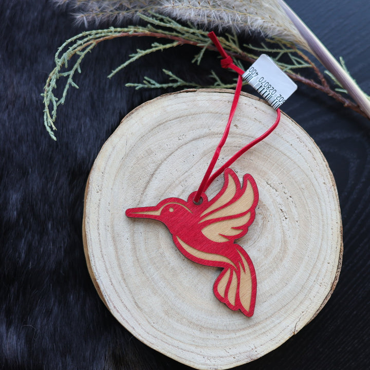 Pimâcihisowin Hummingbird Hanging Ornament