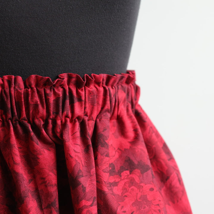 Phoenyx Designs Red Floral MMIW Ribbon Skirt