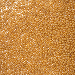 Czech Seed Beads 11/0 PermaLux Dyed Chalk Yellow-Brown