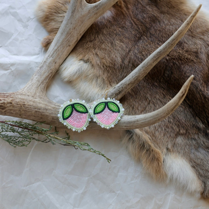 Keegan W. Heartberry Drop Earrings