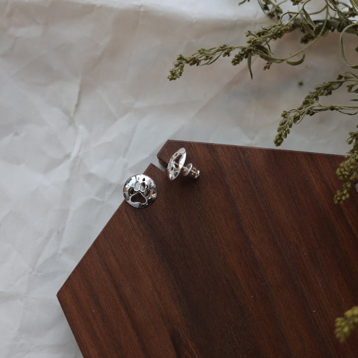 Medicine Bear Arts Paw Cut Out Studs