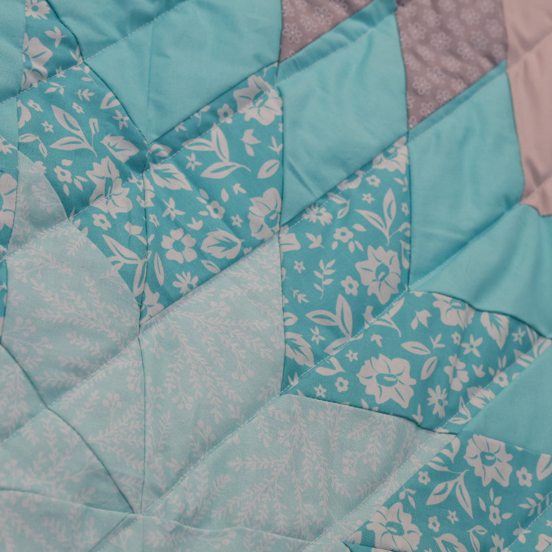 For Nohkom Designs Blue Baby Star Quilt