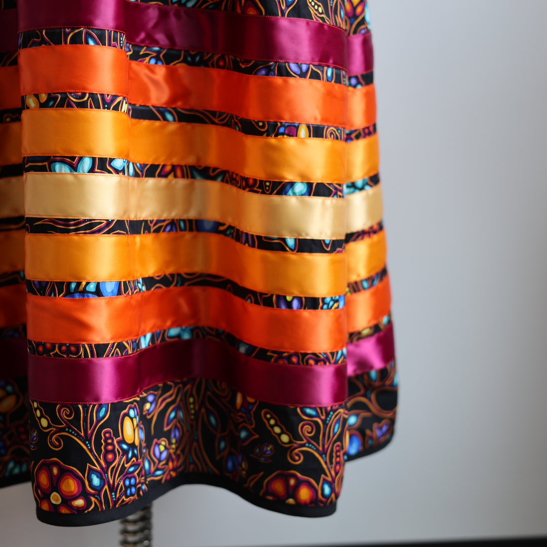 Phoenyx Designs Ojibway Floral Ribbon Sundress