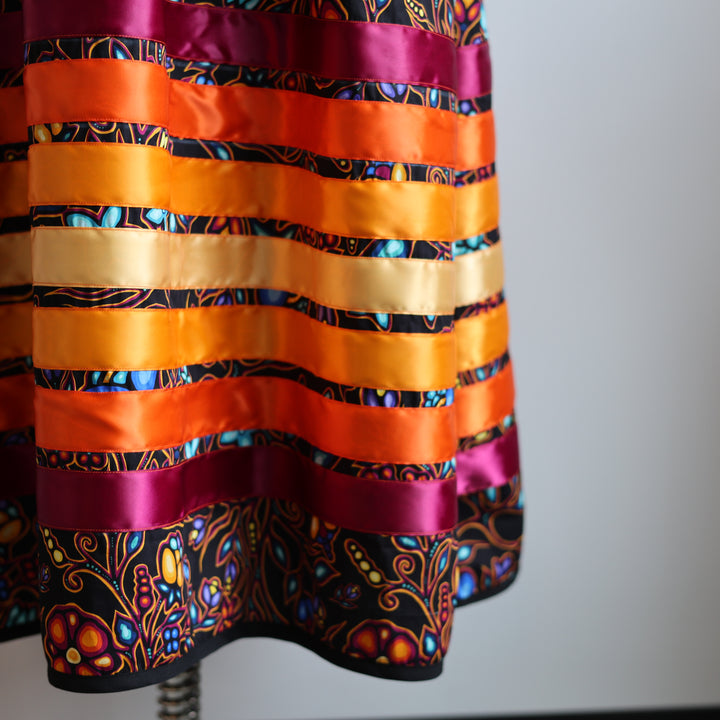 Phoenyx Designs Ojibway Floral Ribbon Sundress