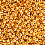 11/0 Miyuki Seed Beads 24Kt Gold Plated 5g