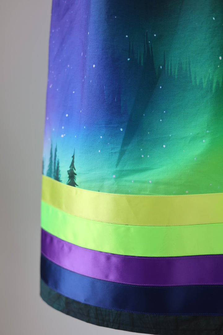 Adeline C. Northern Lights Ribbon Skirt