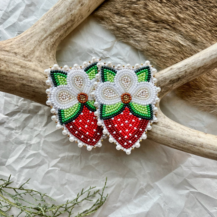 Keegan W. Strawberry Blossom Earrings