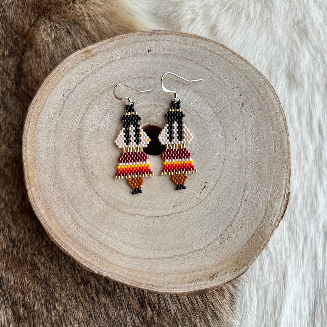 Dorothy B. Dancer Peyote Earrings