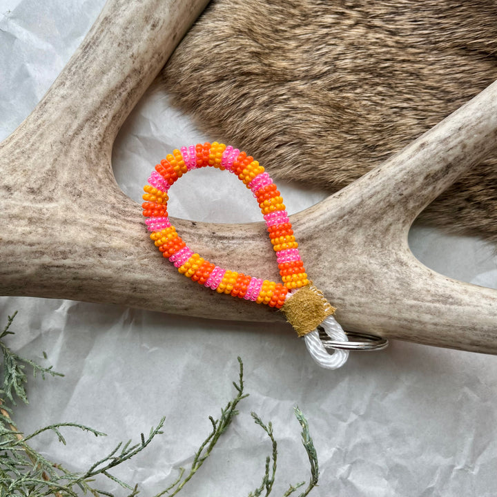 Keegan W. Striped Tiny Finger Lanyards