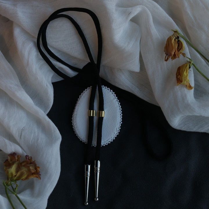 Beth Rose Designs Beaded Teardrop Gem Bolo Tie