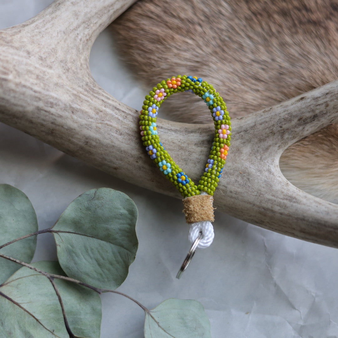 Keegan W. Floral Tiny Finger Lanyards