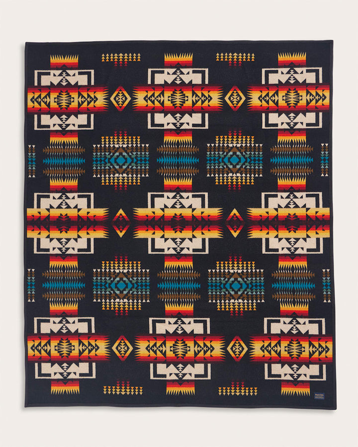Pendleton Black Chief Joseph Jacquard Blanket