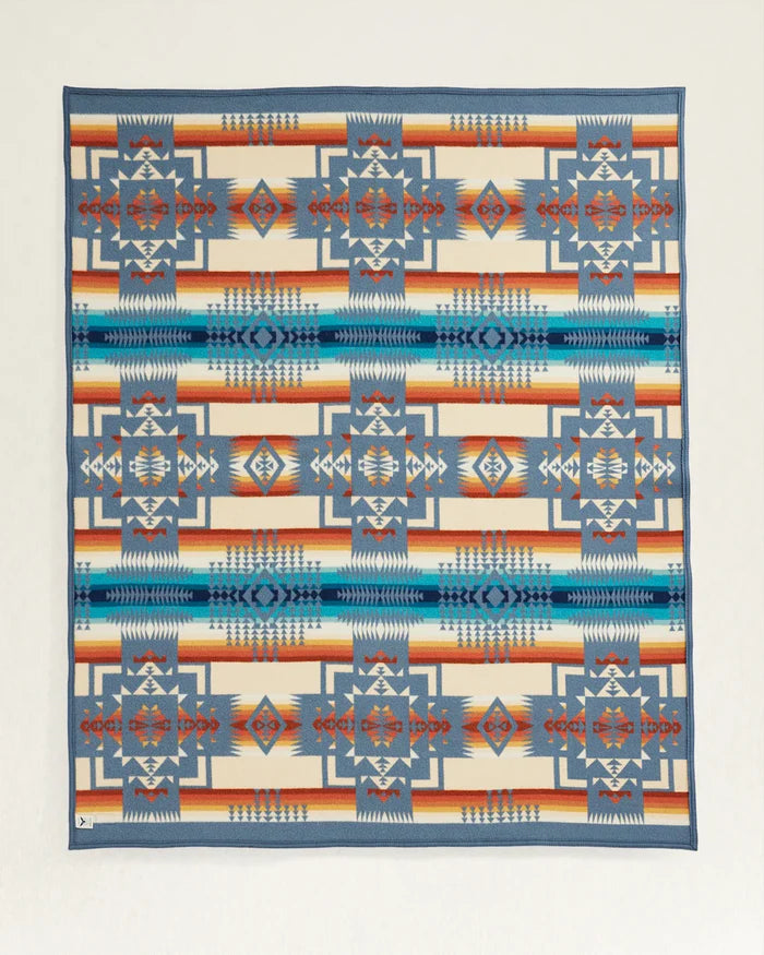 Pendleton Slate Chief Joseph Jacquard Blanket