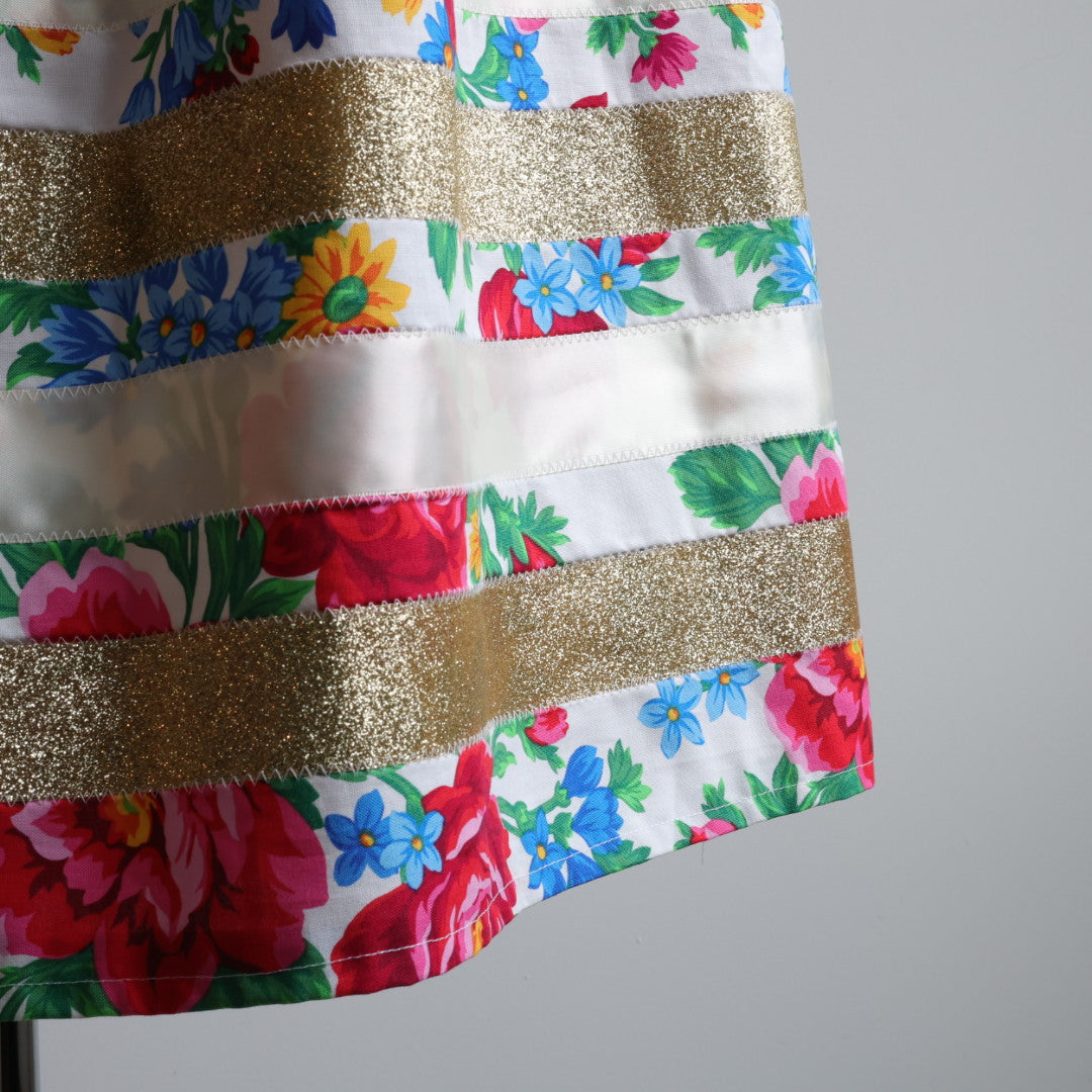 Handmade by Emily White Ribbon Skirt