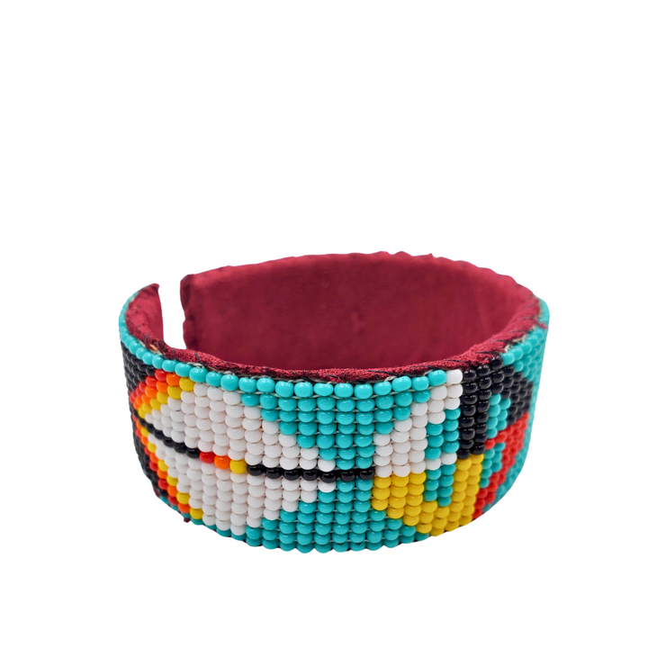 Tribal Roots Small Beaded Cuffs