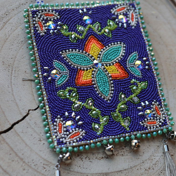 Ironstar Co. Bell Floral Beaded Medallions