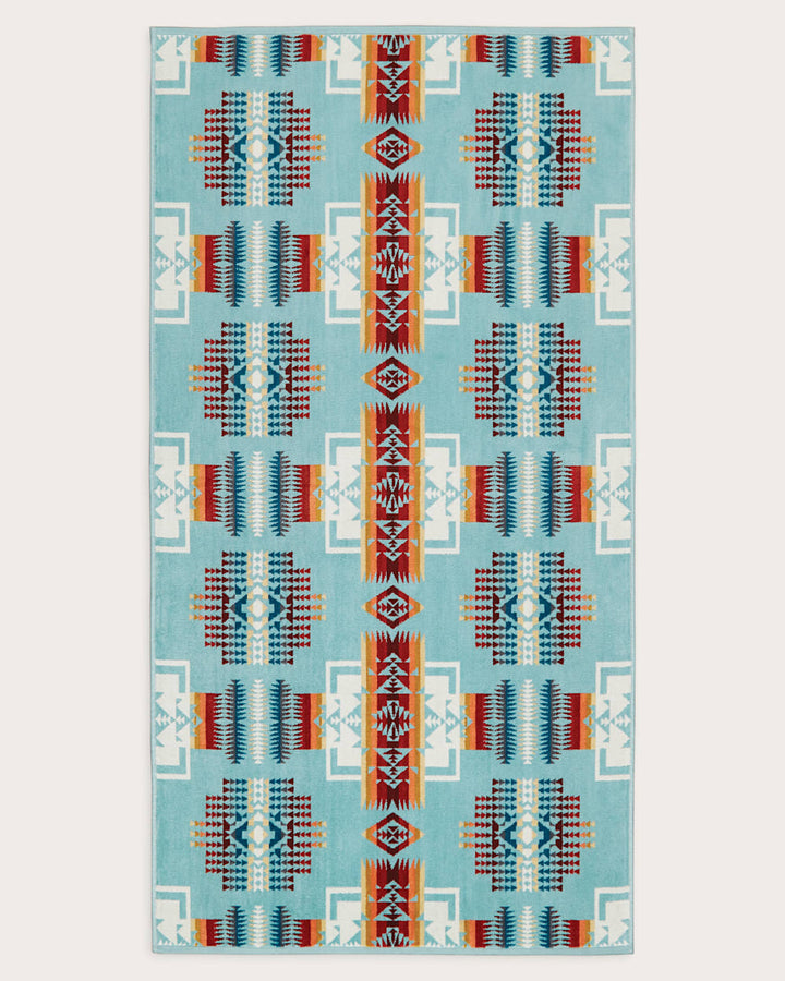 Pendleton Chief Joseph Aqua 3 Piece Towel Set