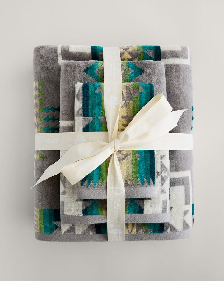 Pendleton Chief Joseph Grey 3 Piece Towel Set