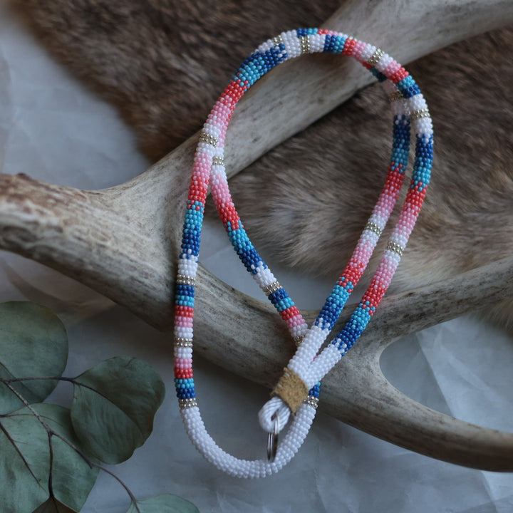 Keegan W. Beaded Neck Lanyards
