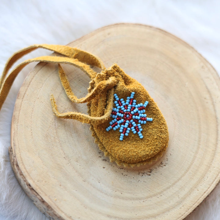 T. Sullivan Beaded Medicine Pouch
