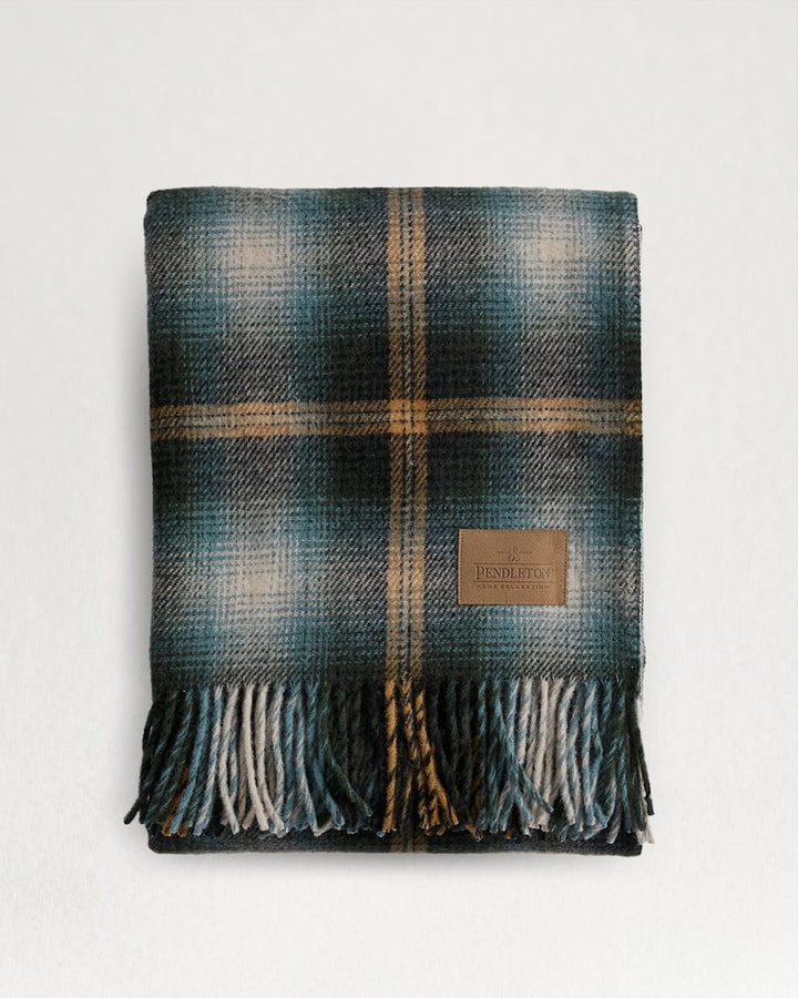 Pendleton Townsend Plaid Motor Robe with Carrier