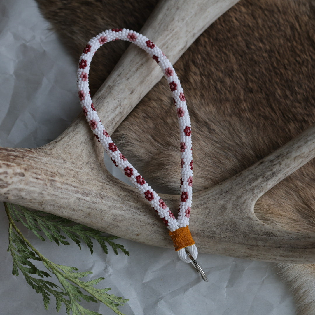 Keegan W. Floral Wrist Lanyard