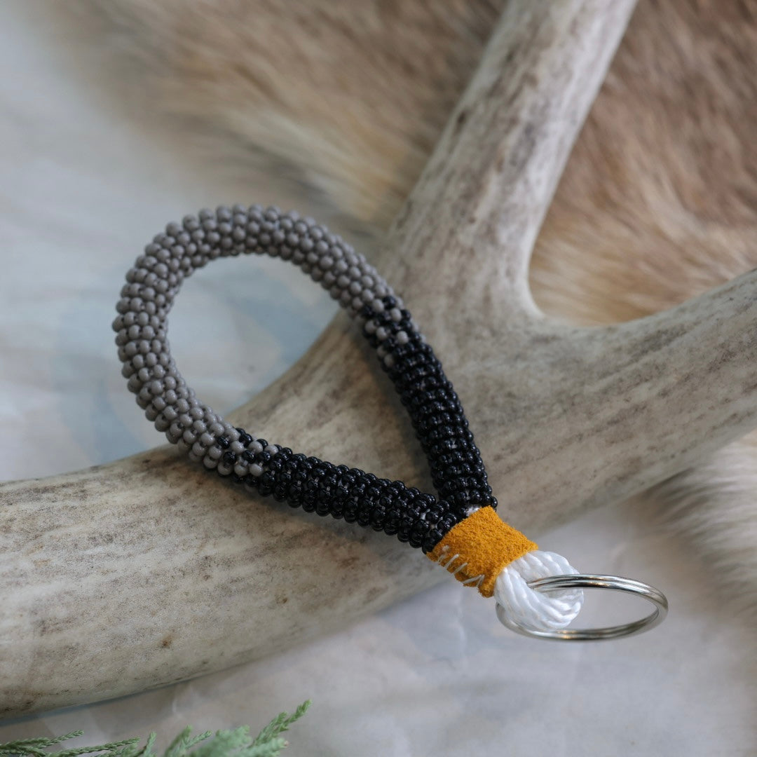 Keegan W. Striped Tiny Finger Lanyards