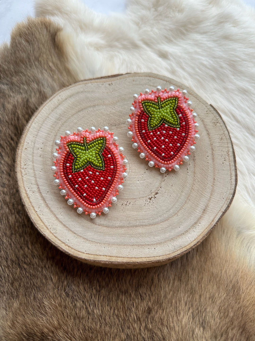 Keegan W. Strawberry Studs