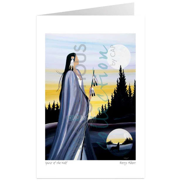 CAP Spirit of the Wolf Art Card