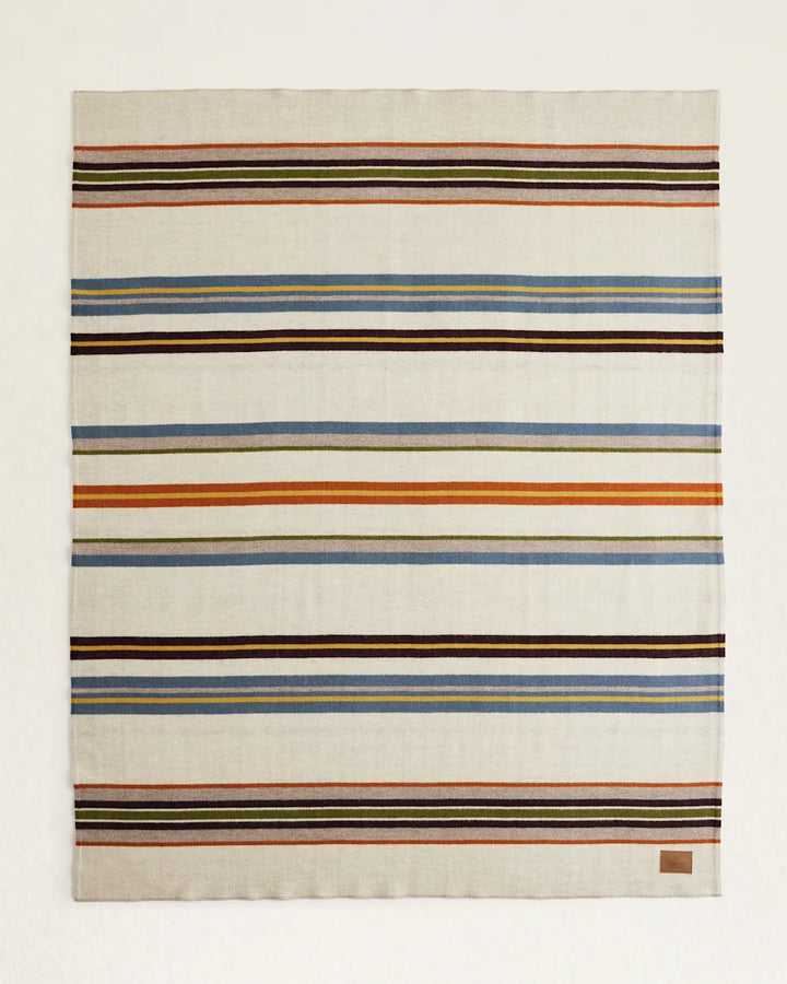 Pendleton Bridger Stripe Wool Throw