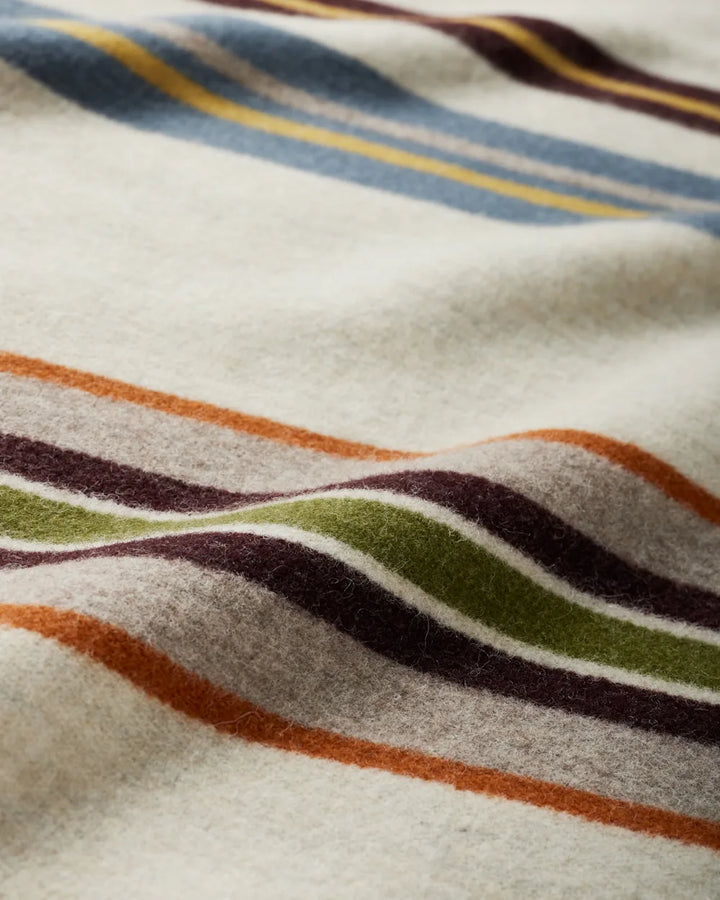 Pendleton Bridger Stripe Wool Throw