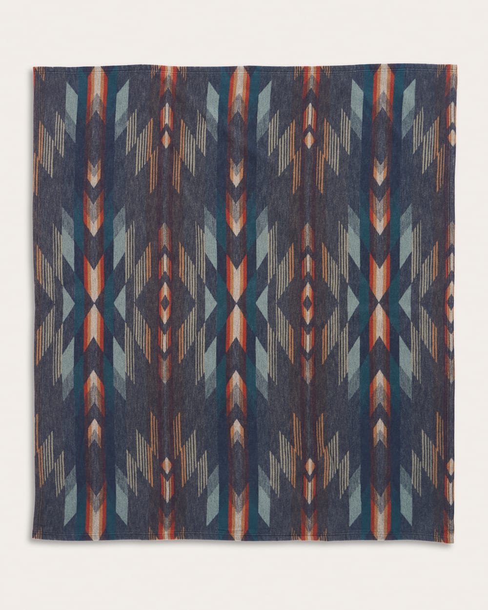 Pendleton Denim Wyeth Falls Organic Cotton Throw Gift Set