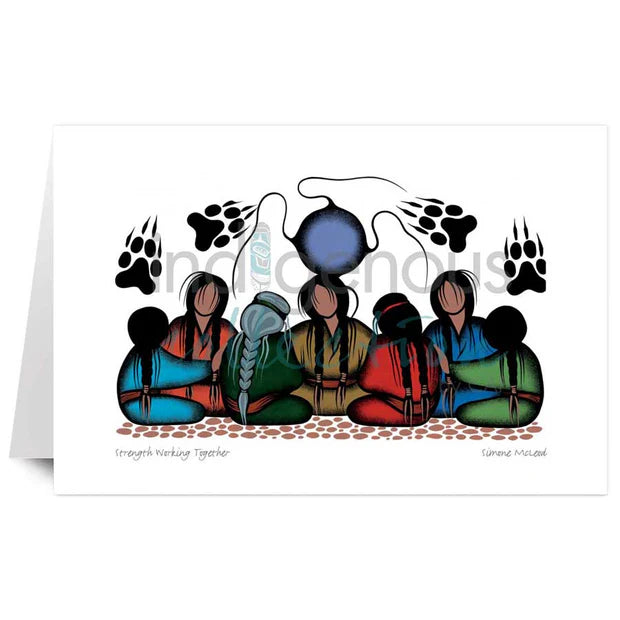 CAP Strength Working Together Art Card