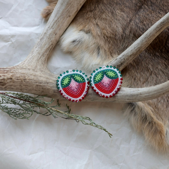 Keegan W. Heartberry Drop Earrings