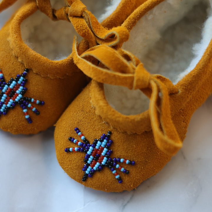 T. Sullivan Toddler 7 Black Diamond Burst Ballerina Slipper