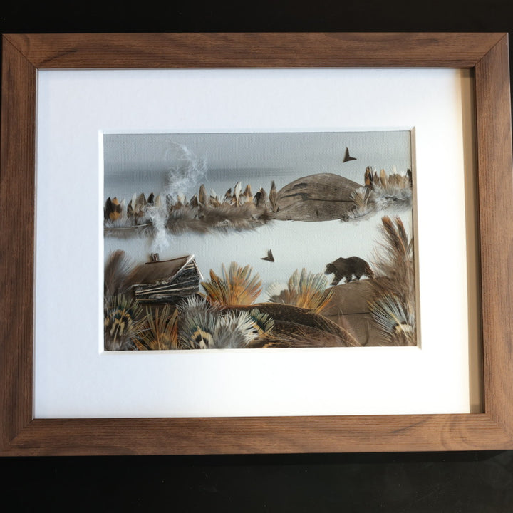 Shannon Dunn 8"x10" Bear Feather Art