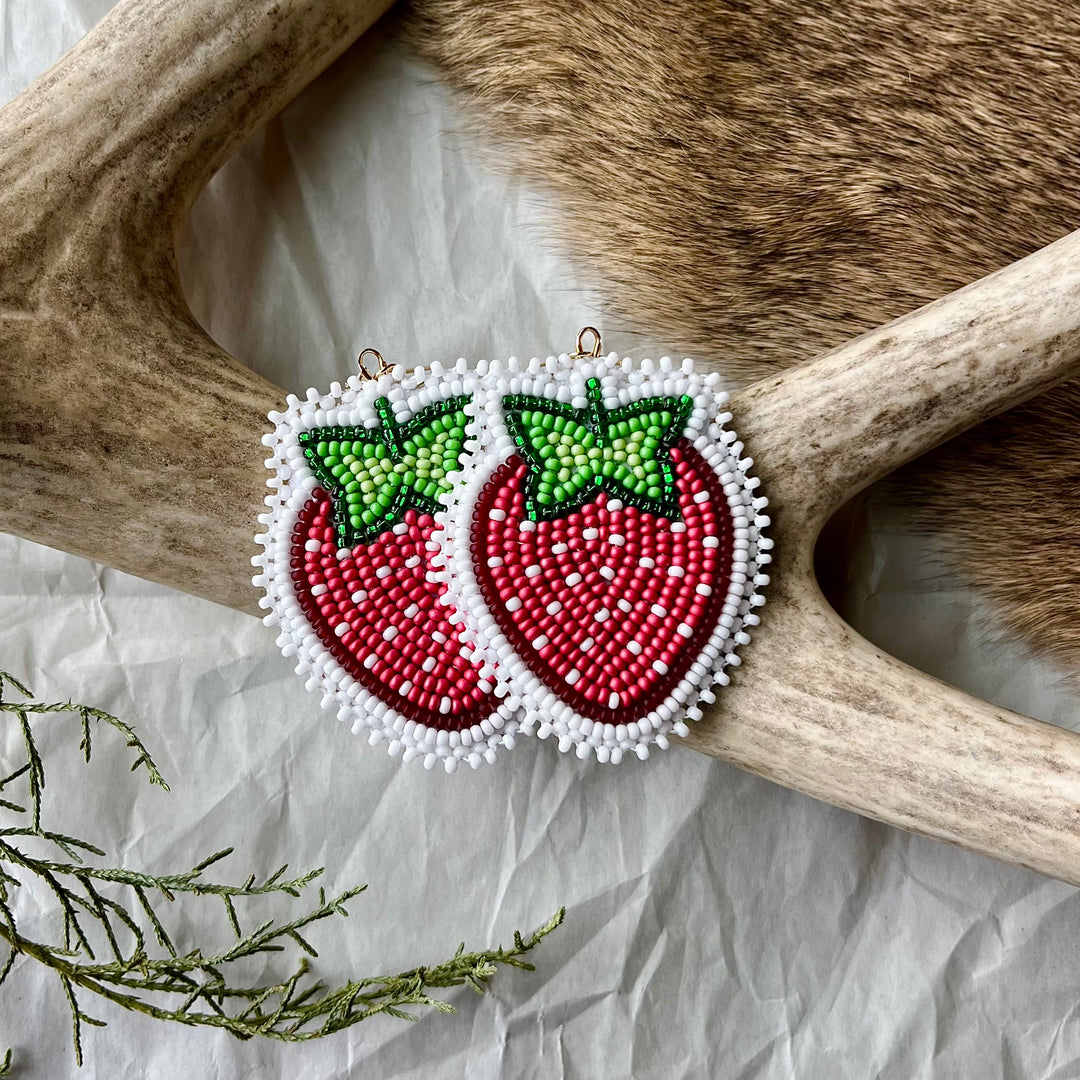 Keegan W. Strawberry Drop Earrings