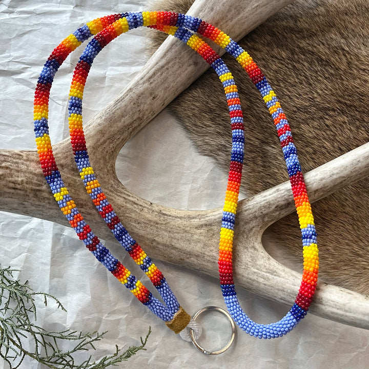 Keegan W. Beaded Neck Lanyards