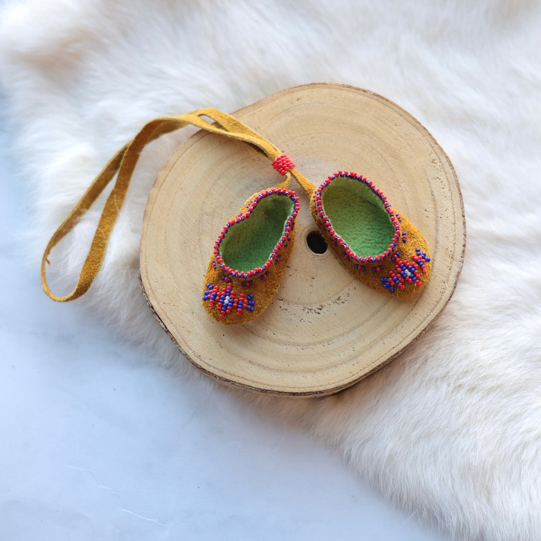 T. Sullivan Mini Moccasin Rearview Mirror Hanging
