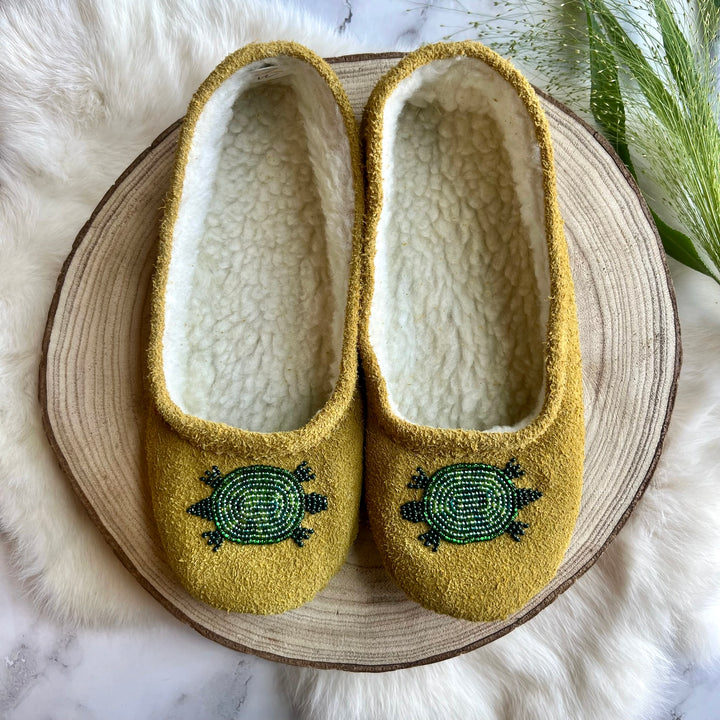 T. Sullivan's Women's Tan Ballet Style Moccasins