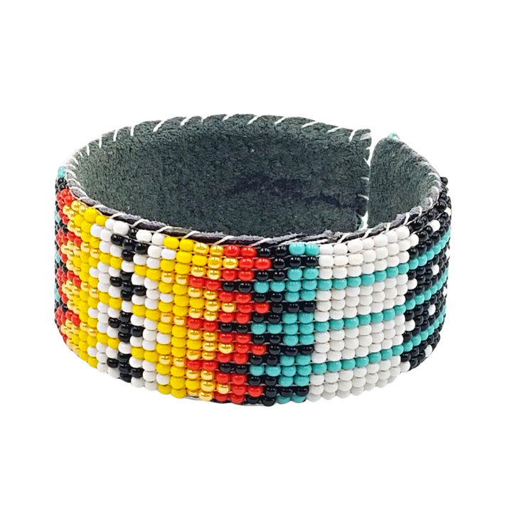 Tribal Roots Small Beaded Cuffs