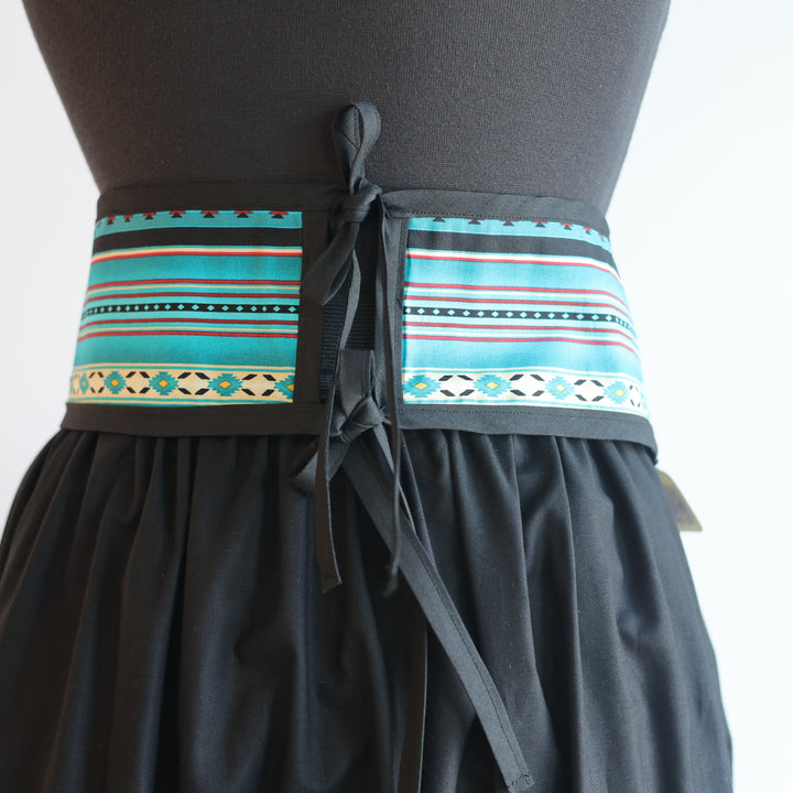 Phoenyx Designs Turquoise Southwest Ribbon Skirt &amp; Belt