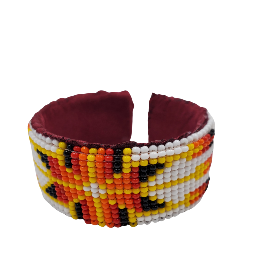 Tribal Roots Small Beaded Cuffs